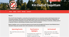 Desktop Screenshot of coquitlamkinsmen.com